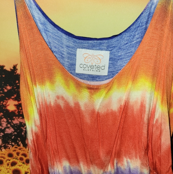 Multicolor maxi dress - Picture 2 of 2